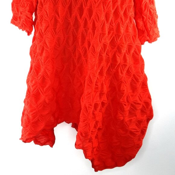 Plus Size 2x Red Seven Karat Long Sleeve Off Shoulder XLCollar  Party Dress - Picture 2 of 13